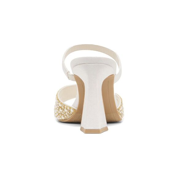 Dolce Vita Nasia Rhinestone Heel, White - Picture 3 of 5